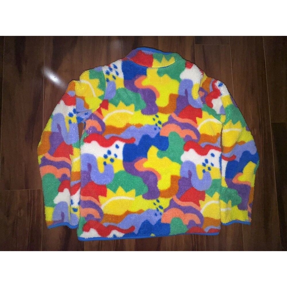 Crayola Kohl’s Jacket Adult XL Rainbow Fleece Adaptive Full Zip Limited Ed - Picture 9 of 9